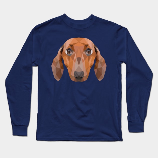 Dachshund Long Sleeve T-Shirt by MKD